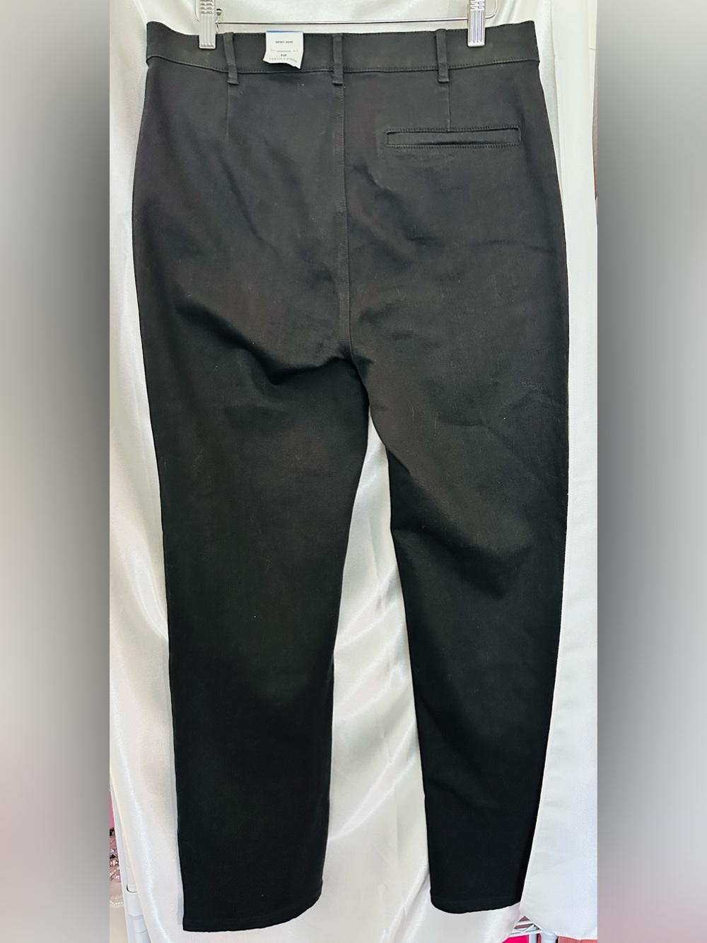 J. McLaughlin Rainey Black Jeans Front Slit Pants Size 10 NWT - Picture 7 of 9